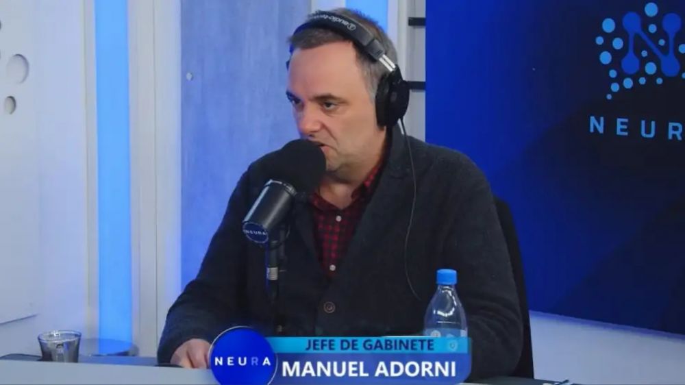 Manuel Adorni mano a mano con Alejandro Fantino, cercado por el esc�ndalo: 