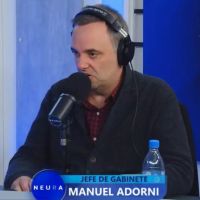 Manuel Adorni mano a mano con Alejandro Fantino, cercado por el esc�ndalo: 