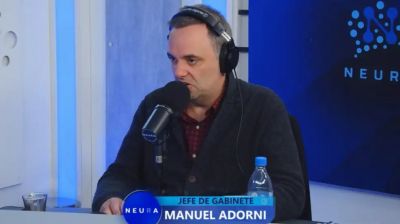 Manuel Adorni mano a mano con Alejandro Fantino, cercado por el esc�ndalo: 