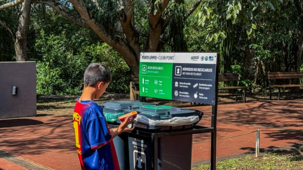 �Separar para conservar�: avanza el Proyecto GIRSU en el �rea Cataratas