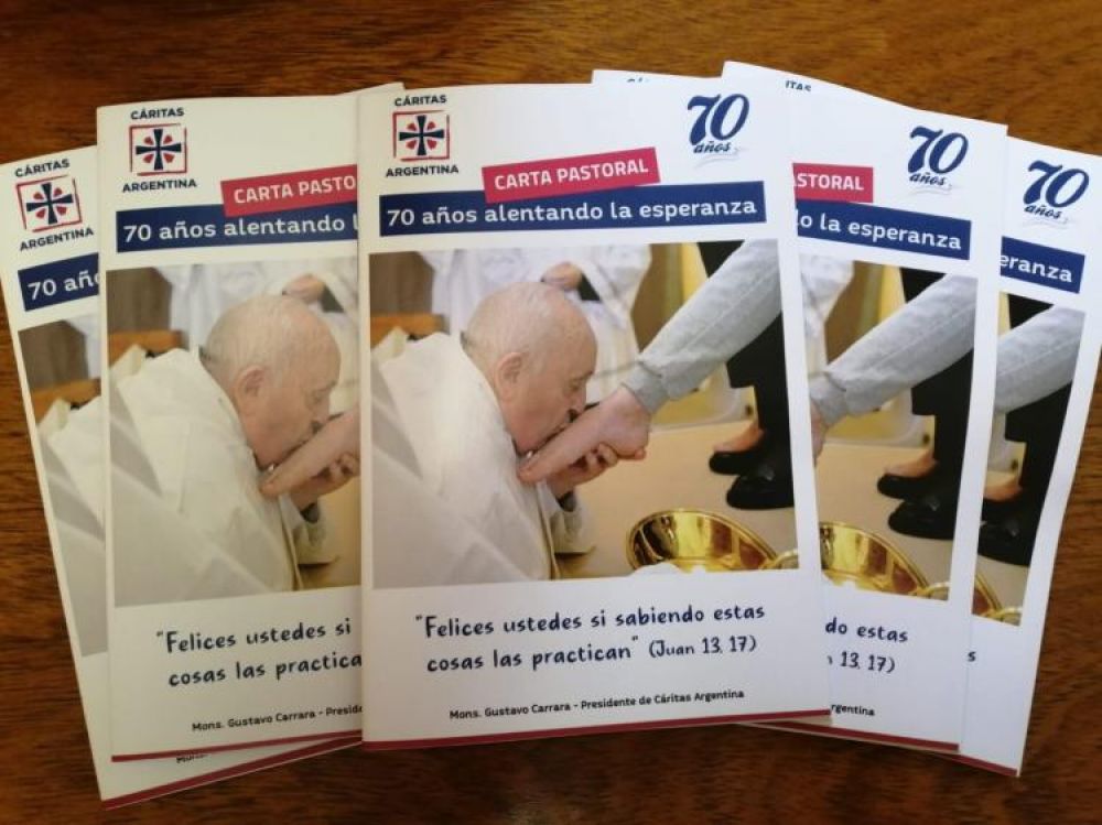 C�ritas Argentina: Mons. Carrara presenta carta pastoral por los 70 a�os