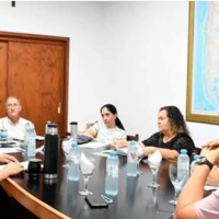 Reuni�n de trabajo sobre GIRSU con municipios del norte correntino