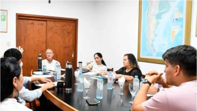 Reuni�n de trabajo sobre GIRSU con municipios del norte correntino