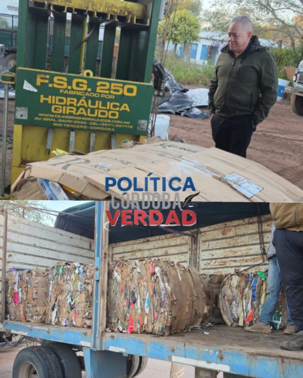 Villa de Mar�a del R�o Seco complet� el ciclo del programa �GIRSU�