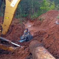 Trabajo conjunto entre IMAS y municipalidad para reparar una impulsi�n de 400 en San Pedro