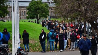 Rosario pierde m�s de 100.000 puestos de trabajo en un a�o y sufre la peor ca�da en la serie hist�rica
