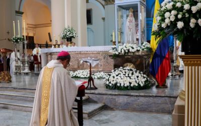 Colombia renov� su consagraci�n al Inmaculado Coraz�n de Mar�a con un llamado a superar la polarizaci�n