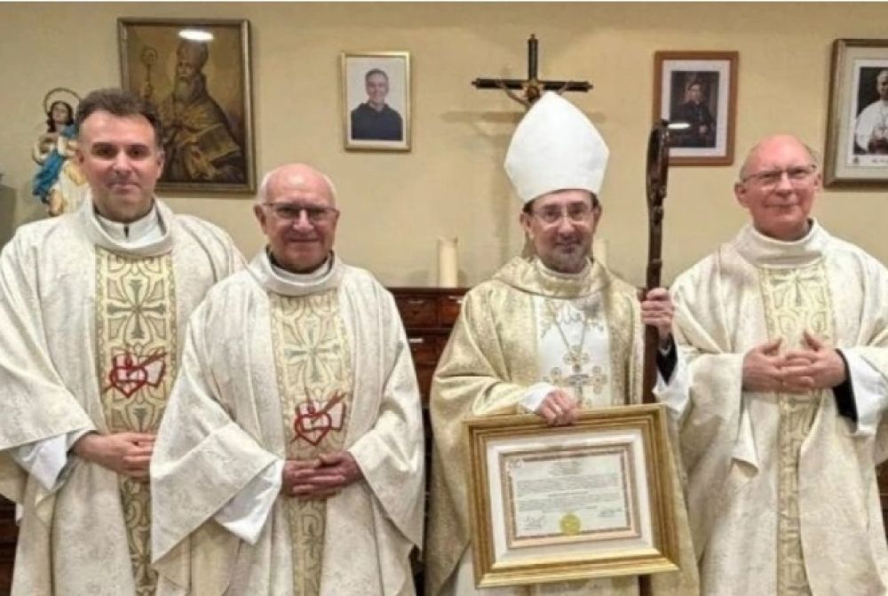El Cardenal Cobo es afiliado como agustino a pocas semanas del viaje de Le�n XIV a Espa�a