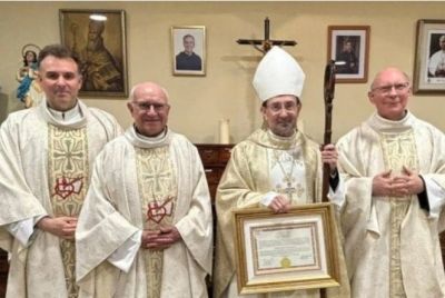 El Cardenal Cobo es afiliado como agustino a pocas semanas del viaje de Le�n XIV a Espa�a