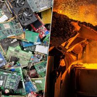 Europa tira 16.000 millones al a�o en basura electr�nica. Espa�a acaba de encender el primer horno de Europa para recuperarlos
