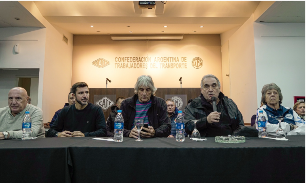 La CATT en Alerta y Movilizaci�n: con fuertes cr�ticas a Milei advirti� sobre el colapso del transporte