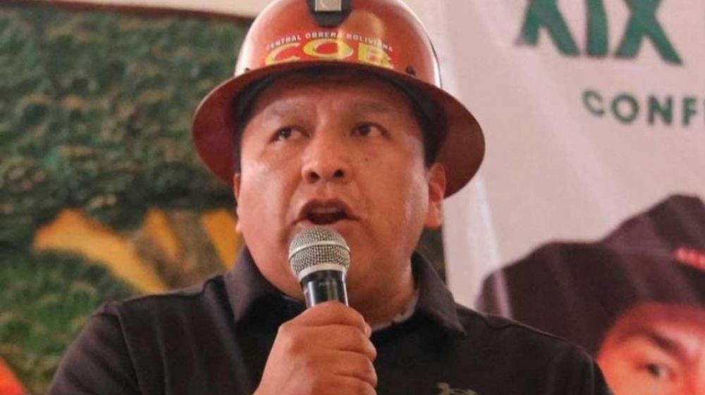 Desde la clandestinidad, el l�der de la COB desaf�a al Gobierno y llama a profundizar las protestas en Bolivia
