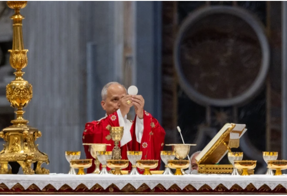 Homil�a del Papa Le�n XIV en la Misa del Domingo de Pentecost�s 2026