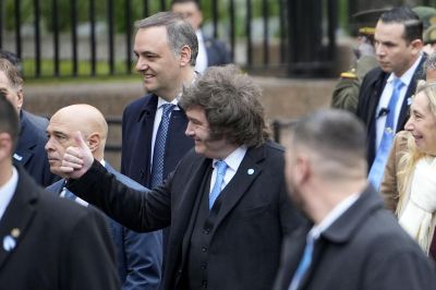 Garc�a Cuerva, frente a Milei en el Tedeum: �Basta de arengar la polarizaci�n porque nadie se salva solo�