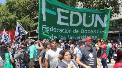 FEDUN volvi� a anunciar un paro docente en las universidades