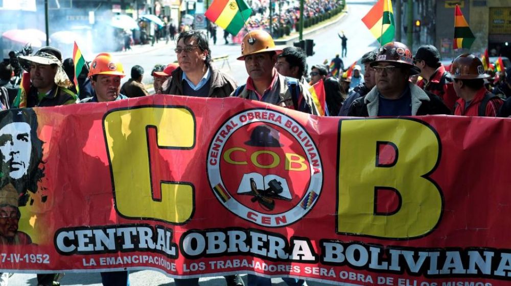 La Central Obrera Boliviana redobla la presi�n: se cumple un mes de bloqueos en medio de la crisis salarial