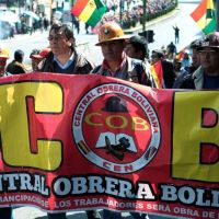 La Central Obrera Boliviana redobla la presi�n: se cumple un mes de bloqueos en medio de la crisis salarial