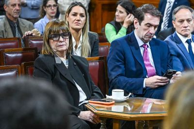 Patricia Bullrich se desmarca del Gobierno y se niega a votar en el Senado el retiro del pliego de Michelli
