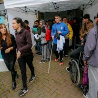 M�s de 425 personas participaron de una nueva Expo Empleo Barrial para personas con discapacidad