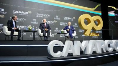 El fuerte reclamo empresario por la par�lisis de la construcci�n y el respaldo pol�tico de Mauricio Macri y gobernadores