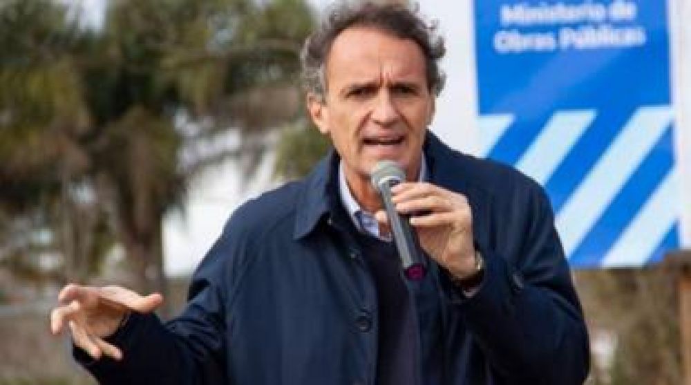 Gabriel Katopodis llega a Alberti con novedades sobre la obra del r�o Salado