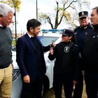 Kicillof visit� Pergamino: entreg� nuevos patrulleros y motos para fortalecer la seguridad local