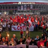 Varias protestas sindicales ganaron las calles y la atenci�n al inicio del Mundial de F�tbol 2026