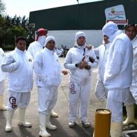 Trabajadores de Granja Tres Arroyos siguen sin cobrar y esperan una definici�n para el futuro de la planta