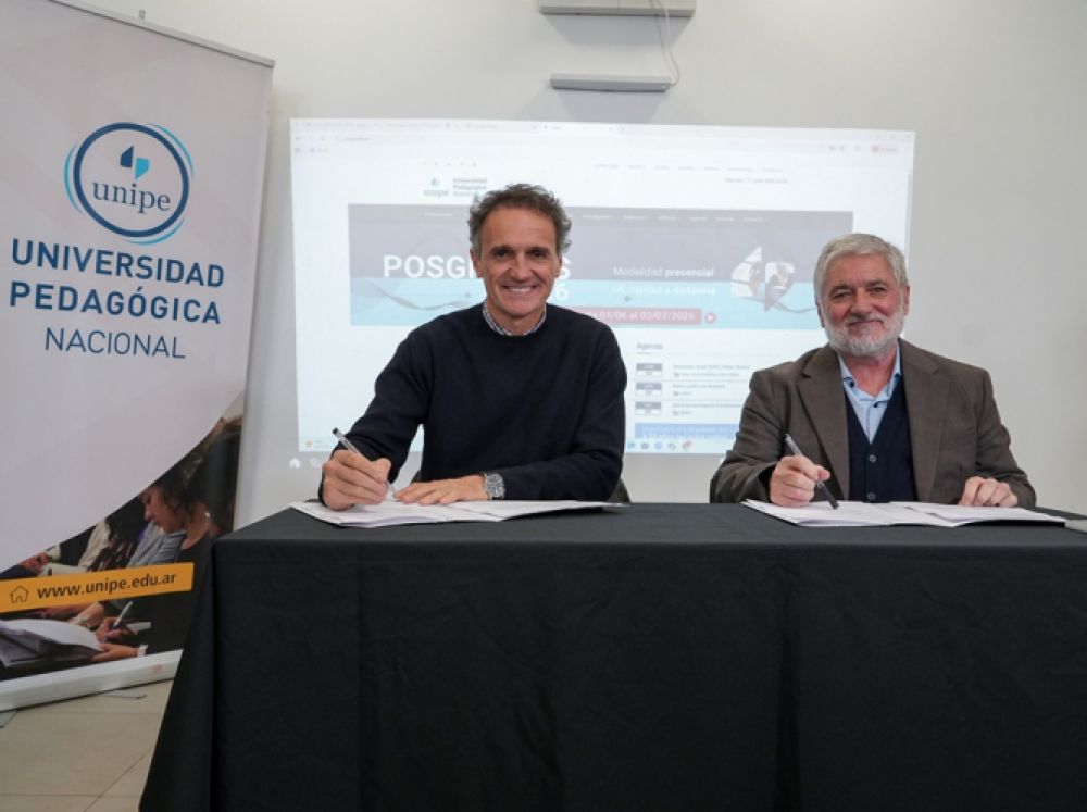 Katopodis firm� convenios para obras de Infraestructura Universitaria