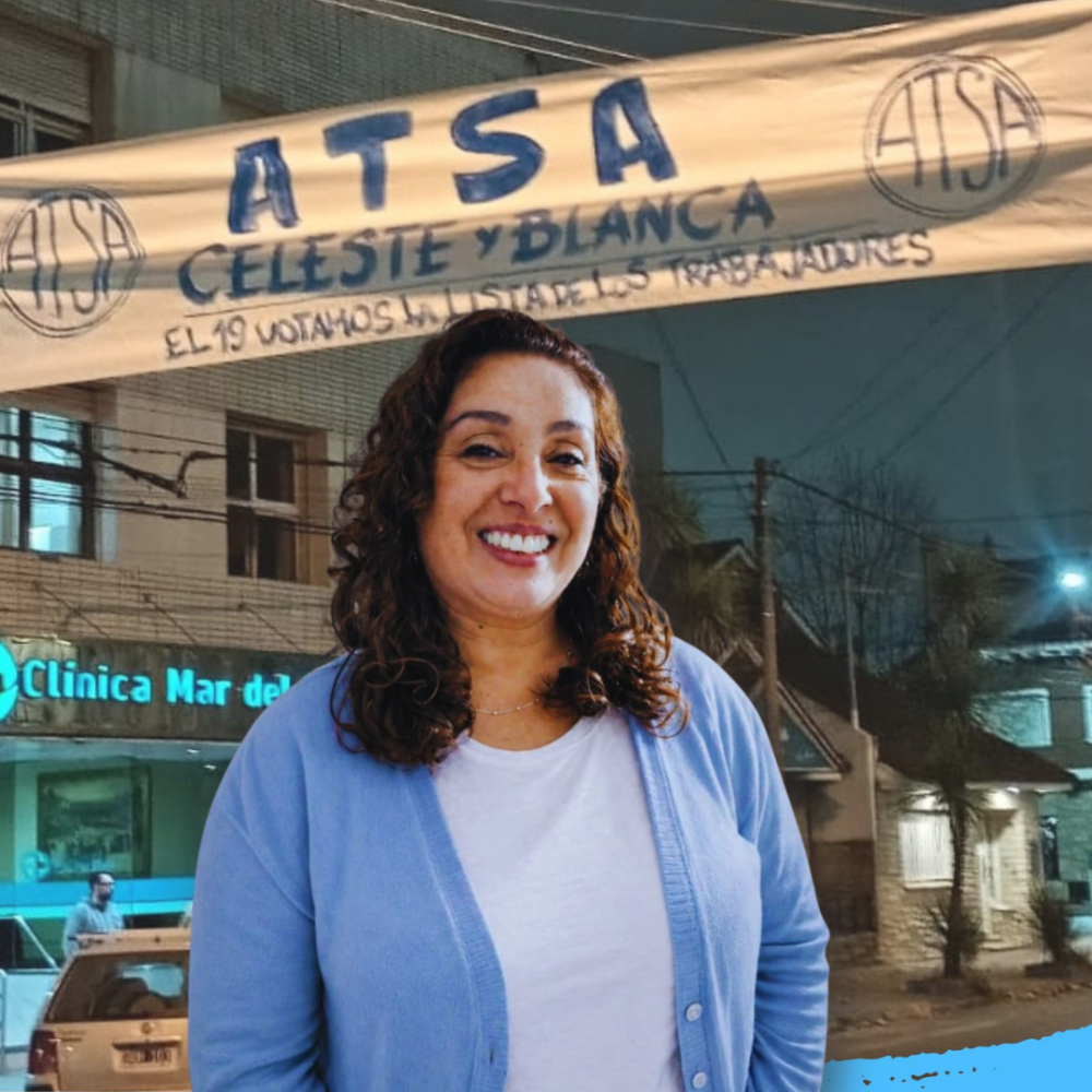 Elecciones en ATSA: La oposici�n gan� con el 56,22% de los votos y Lina Guiorzzo es la nueva Secretaria General en Mar del Plata