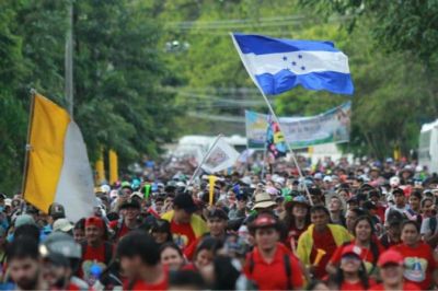 M�s de 50.000 dan testimonio de un �despertar de la juventud cat�lica� en Honduras en la JNJ
