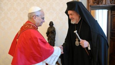 El Papa: Los cristianos unidos en la fe est�n llamados a ser un signo cre�ble de paz