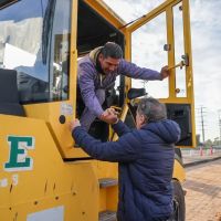 Katopodis supervis� los trabajos del cuarto carril de la Autopista La Plata - Buenos Aires