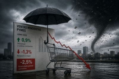 A pesar de m�nimo repunte en junio por el aguinaldo y el Mundial, el consumo a�n registra una extrema fragilidad