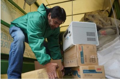 La Plata recicl� m�s de 700 kilos de cartuchos y t�ners para evitar que terminaran en la Ceamse