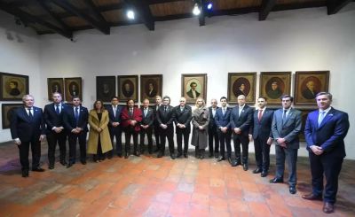 9 de Julio: Milei logr� un fuerte apoyo en Tucum�n y volvi� a Buenos Aires para el tedeum en la Catedral