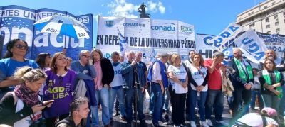 Gremios universitarios exigen que en agosto Milei cumpla con la totalidad de la ley de Financiamiento Universitario