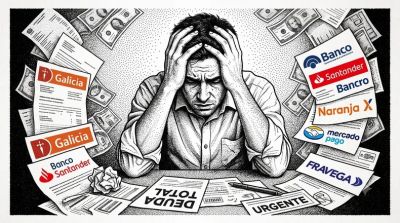 Bancos y fintechs, los due�os de la deuda familiar en la Argentina de Javier Milei