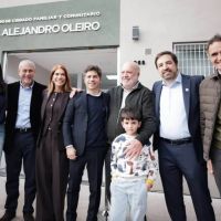 Kicillof, Katopodis y Ferraresi, juntos en una inauguraci�n en Avellaneda