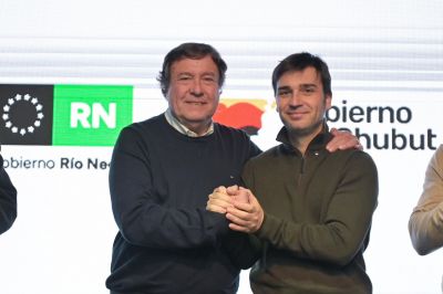 Acuerdo hist�rico entre Chubut y R�o Negro: una obra energ�tica de 17 mil millones resolver� un conflicto de m�s de 25 a�os