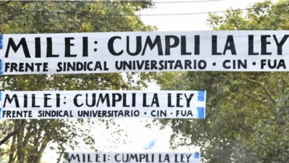 El CIN y los gremios reclaman a la Justicia avanzar por el financiamiento ante el incumplimiento del Gobierno