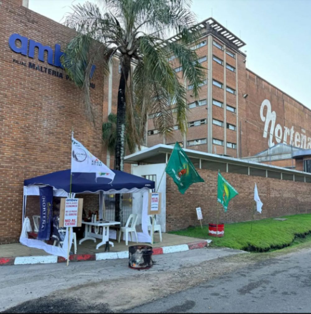 Uruguay: AmBev extiende hasta fin de a�o la paralizaci�n de Malter�a Paysand�