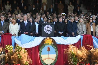 Entre R�os particip� del acto inaugural de la Exposici�n Rural 2026