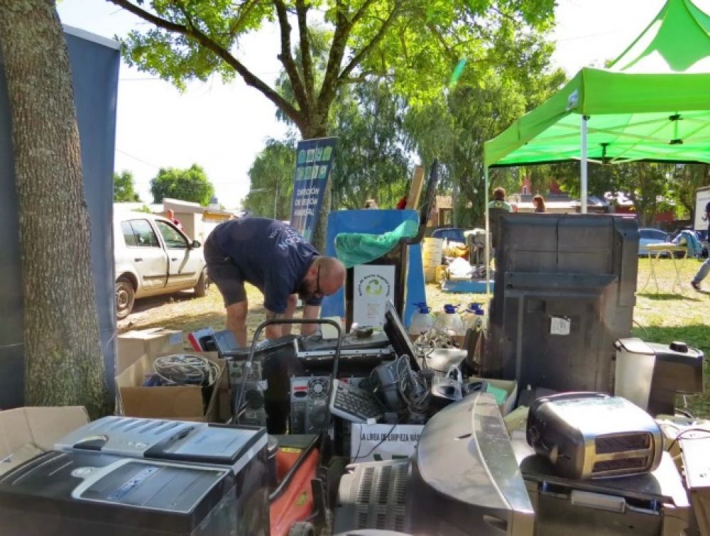 El Punto Verde estar� en Plaza Espa�a para recibir pilas, residuos electr�nicos y otros materiales