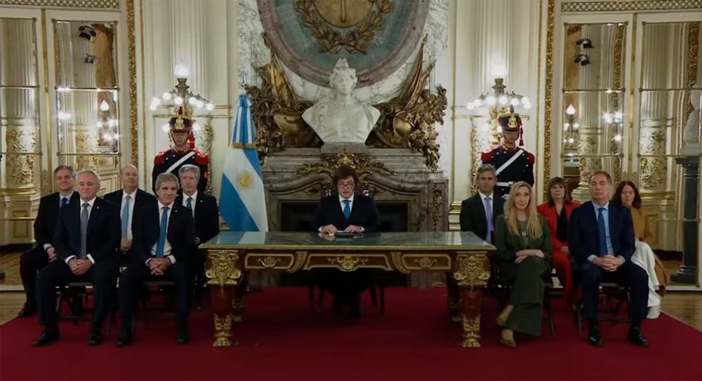Reforma del Banco Central: la cadena nacional actu� como primer paso de la campa�a de Milei para la reelecci�n