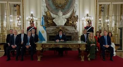 Reforma del Banco Central: la cadena nacional actu� como primer paso de la campa�a de Milei para la reelecci�n