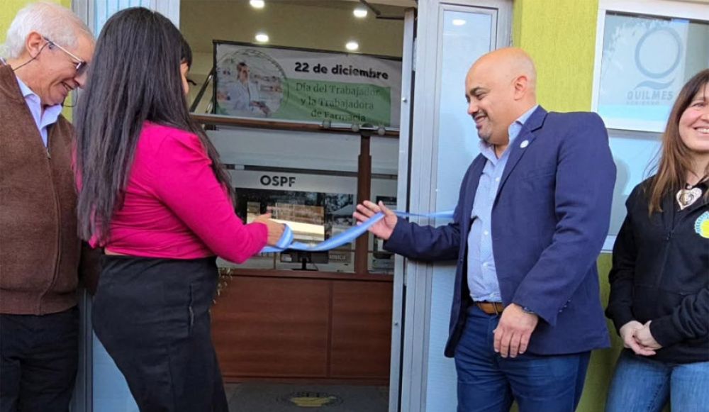 El SEF inaugur� la ampliaci�n, renovaci�n y puesta en valor de su Delegaci�n Quilmes