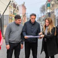 Katopodis recorri� obras viales y de infraestructura social en Magdalena