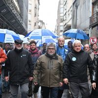 El FreSU convoc� a profundizar la movilizaci�n contra las pol�ticas de ajuste durante la marcha al Congreso en defensa de la soberan�a