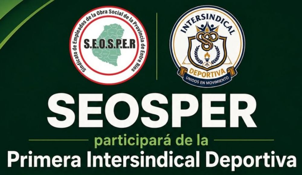 SEOSPER confirm� su participaci�n en la Intersindical Deportiva y destac� la iniciativa